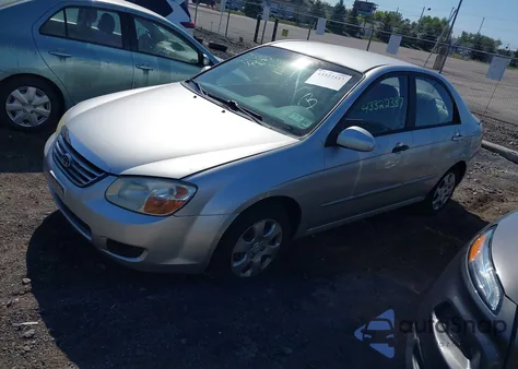 2009 Kia Spectra Ex z USA, uszkodzony, nr VIN KNAFE221X95629646